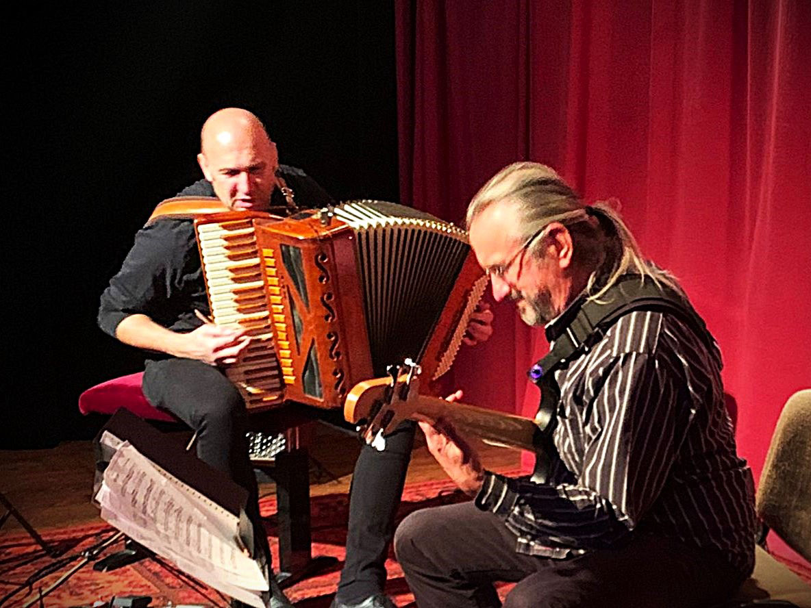 Martin Wagner Akkordeon, Norbert Dömling E-Bass